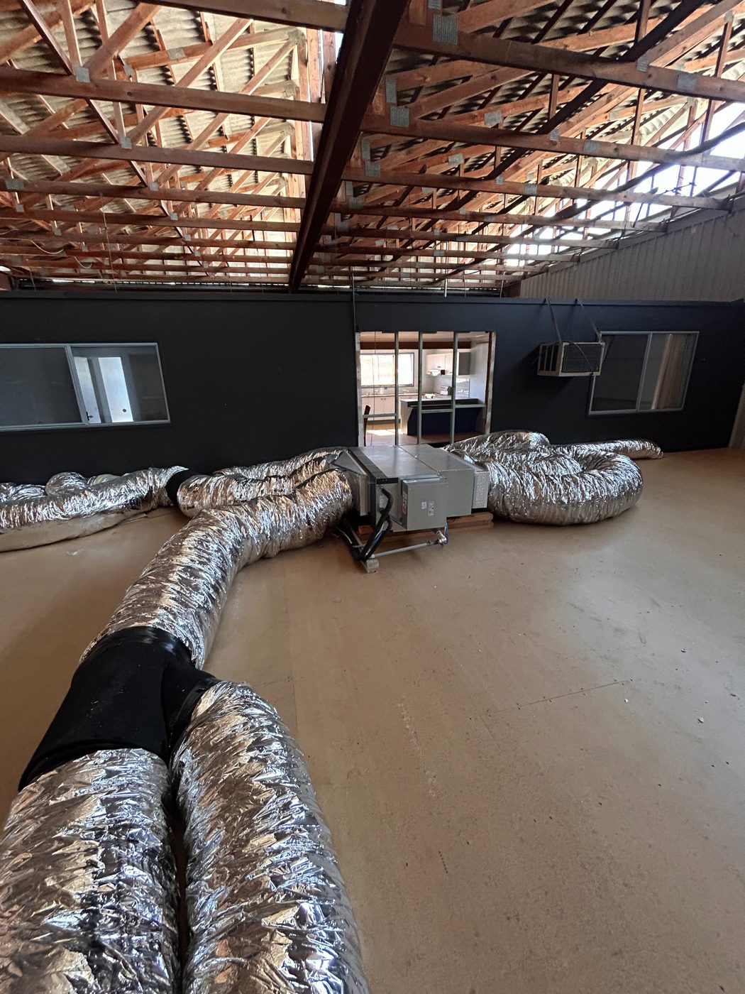 Ducted air conditioning install — HR Air, Newcastle & Hunter